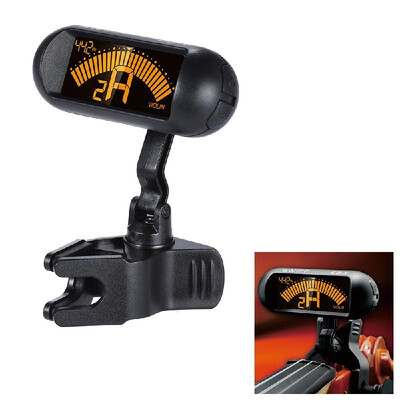 

Clip-on Digital Electronic Chromatic Violin Tuner LCD Display 360° Rotating