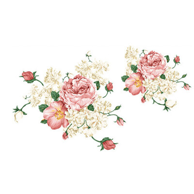 

Creative Peony Flower Wall Sticker Decal Art Home Decor Waterproof 9575cm