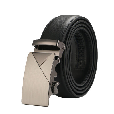 

New mens casual cow genuine leather belts strap male belt golden automatic buckle cinto masculino Business Genuine Leather Belt