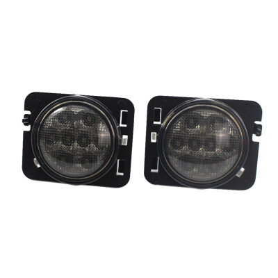 

Waterproof LED Turn Signal Indicator Light Side Marker Replacement For Jeep Wrangler 2007-2017 55077894AD 55077895AD
