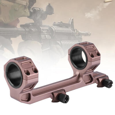

Greensen Aluminium Alloy Tactics Rifle Scope Mount Angle Bubble Level Rings With Rail On Top