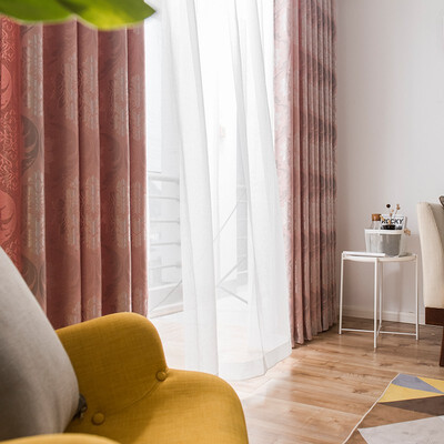

XINJINGANYIJIA European Simple European Bedroom Living Room Curtain 15538