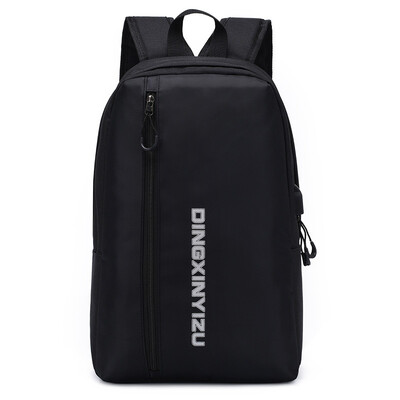 

Mens waterproof travel bag business casual backpack Wear-resistant backpack usb charging shoulder diagonal package