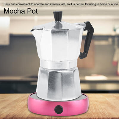 

Greensen Aluminum Italian Type Moka Pot Espresso Coffee Maker Stove Home Office Use