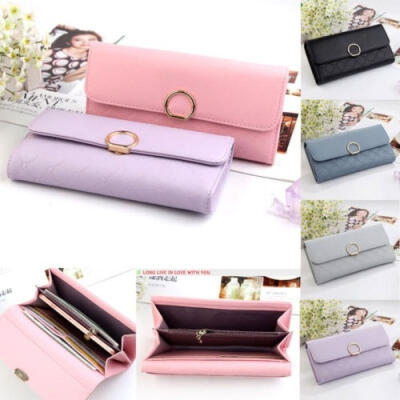 

Women´s wallet soft leather organizer ladies clutch bag long wallet