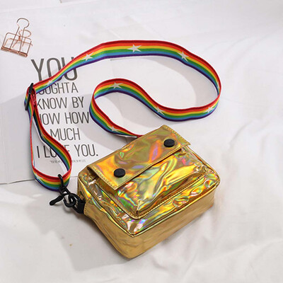 

Tailored Women 2019 New Personality Small Square Bag Fashion Shoulder Messenger Bag