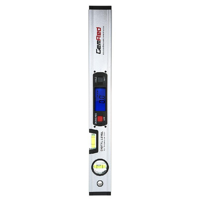 

GemRed Digital Level Spirit Level Angle Finder with Magnetic 16" Long Leveling Instrument with Vertical & Horizontal Spirit Bubble