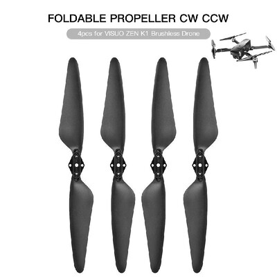 

2Pairs Foldable Propeller Blades CW CCW RC Propeller for VISUO ZEN K1 Brushless RC Drone