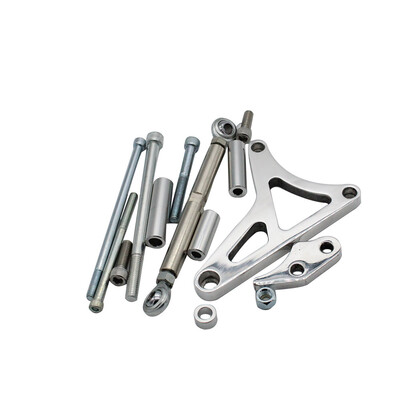 

Tailored For SB Ford 289 302 347 Billet Polished Aluminum Alternator Bracket Kit Block