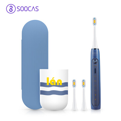 

Soocas X5 Electric Sonic Toothbrush Blue Toothbrush Case