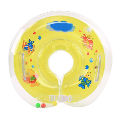 

Inflatable Pools Neck Float Circle Life Buoy Thicken Newborn Baby Swim Ring