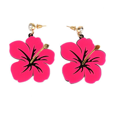 

Women Fashion Retro Neon Earrings