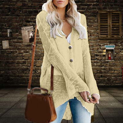 

Brief Women Simple Long Sleeve Cardigan Autumn Striped Outwear Cardigans Coat