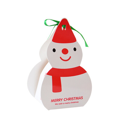 

Toponeto Christmas Paper Gift Bag Candy Carrier Xmas Present Candy Cookies Boxes