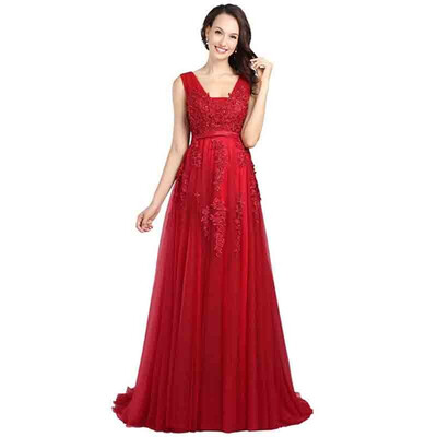 

Juexiuxinniang banquet evening dress party dress v-neck sexy halter dress 9143