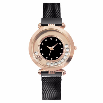 

Women Watch Magnet Buckle Starry Sky Wrist Watch zegarek damski Luxury Vansvar Ladies Stainless Steel Quartz Watches reloj mujer