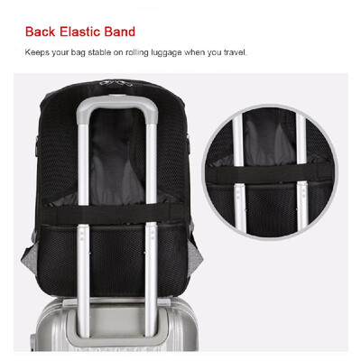 

Multi-function Large Capacity Charge Travel Security Bag Anti-theft Shoulder Bags USB Charging Package Outdoor Shoulder Bag Anti