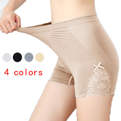 

Tailored Women Basic Slip Bike Shorts Compression Hip Lifting Lace Sexy Shorts Capris