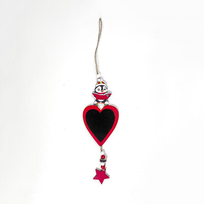 

Tailored Christmas Wooden Painted Pendants Painted Snowman Small Tree Strings
