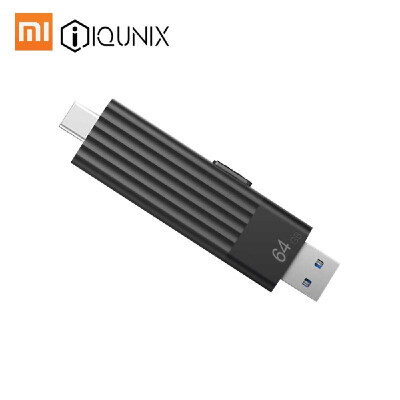

Xiaomi Youpin IQUNIX U Disk Dual Port USB30 32G Flash Drive Memory Stick Larger Capacity Type-CUSB Dual Interface Speed Up To 22