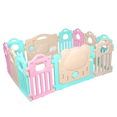 

Greensen Infant Kids Safety Fence Tent Indoor Baby Playpen Game Playing Safety Fence Yard Outdoor