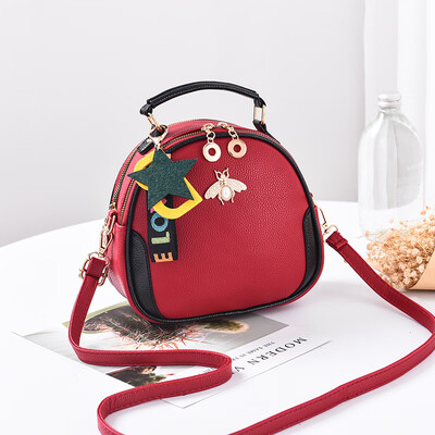 

2018 summer new casual single shoulder diagonal small bag Korean fashion womens bag slung small square bag