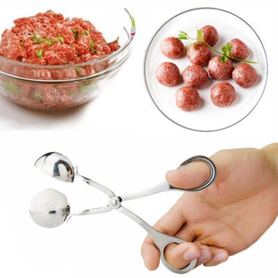 

Masterclass Non Stick Stainless Steel Home Made Meatball Maker Mould Shaper
