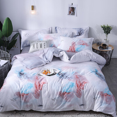 

Toponeto Three Piece Bedding Tribute Cotton Pillowcase Creative Pattern Full Size
