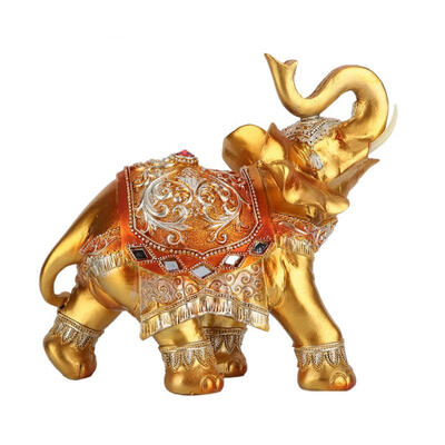 

Greensen Delicate Resin Elegant Figurine Rhinestone Crafts Home Office Decoration Ornament