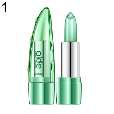 

35g Aloe Vera Gel Jelly Lip Cream Balm Moisturizer Color Changing Lipstick