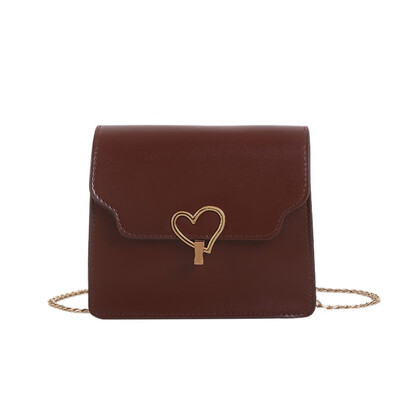 

Tailored Women Ladies Fashion Heart Metal Shoulder Tote Handbag Backpack Crossbody Bags