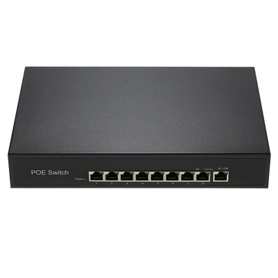 

18 Ports 10100Mbps PoE Switch Injector Power over Ethernet IEEE 8023af for Cameras AP VoIP Built-in Power Supply