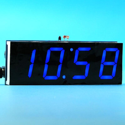 

51 Single-chip Microcomputer Light-control LED Digital Display Electronic Clock Making Kit DIY Manufacturing Accessories Parts
