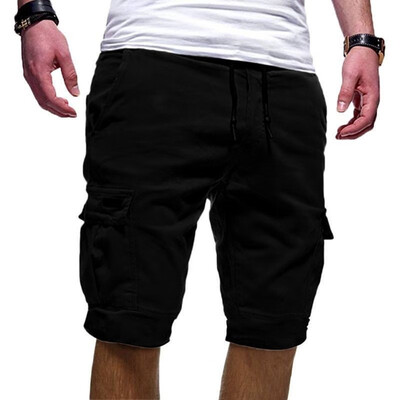 

Men Casual Jogger Shorts Sports Cargo Pants Military Combat Workout Gym Trousers