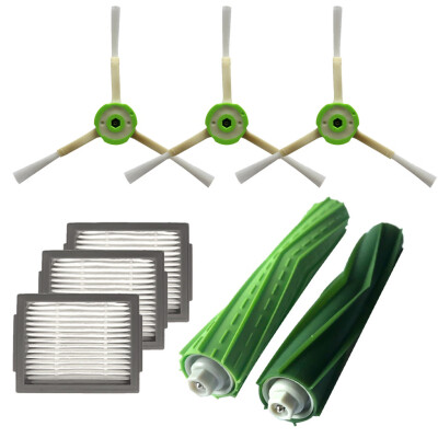 

〖Follure〗Side Brush&Hepa Filters&Bristle Brush for iRobot Roomba i7 i7i7 Plus E5 E6 E7