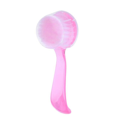 

1pc Pro Nail Art Cleaning Brush Dust Clean Plastic Handle Gel Manicure Tool