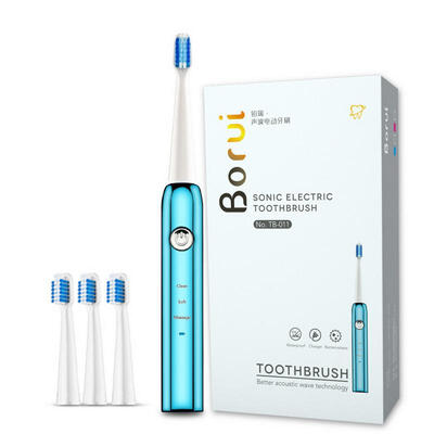 

BORUI TB-011 Adult Ultrasonic Soft Hair Electric Toothbrush