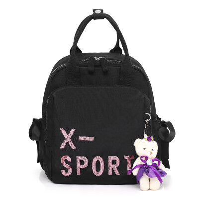 

Donuts single-angle double-shoulder bag female students high school high school high school Korean large-capacity backpack