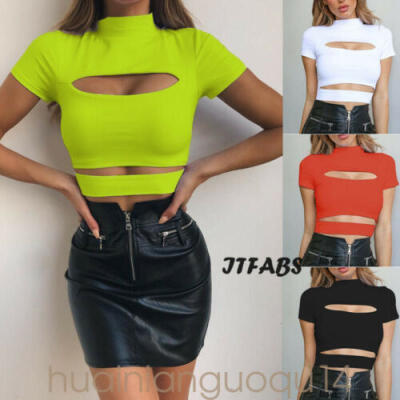 

2019 Sexy Women Casual Tank Top Vest Blouse Sleeveless Crop Top Shirt Cami Top