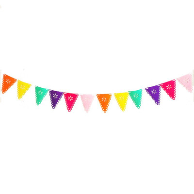 

FUNNYBUNNY Pinata Theme Party Pull Flower Alpaca Paper Pull Flag Colorful Pull Flower Rave Party Happy Birthday Banner
