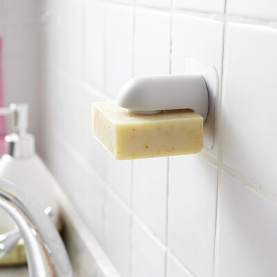 

〖Follure〗New Magnetic Soap Holder Strong Adhesion Wall Soap Dish SinkBathroom