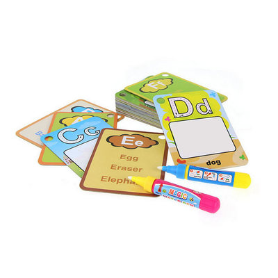 

Siaonvr 26 Letters Children Water Painting Board Painted The Coloured Drawing Pattern