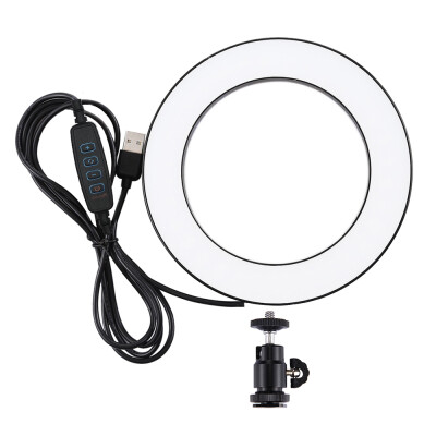 

PULUZ 10" Dimmable LEDs Ring Light 3 Lighting Modes Brightness Adjustable for Live Streaming Selfie Photography Video Shooting wit