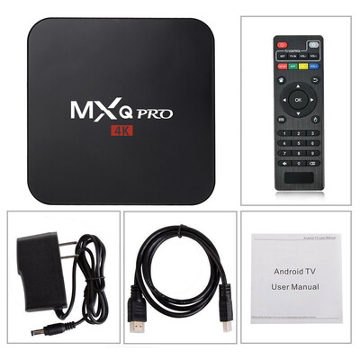 

MXQ PRO Android 712 TV Box S905W UHD 4K 3D H265 VP9 KODI Quad Core 2GB 16GB WiFi LAN Smart Media Player