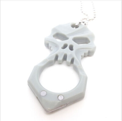 

Outdoor Stainless EDC Pocket Skull Survival Multi Tool Bottle Opener Keyring New
