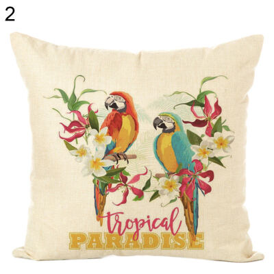 

ElkParrotLark Soft Throw Pillow Case Cushion Cover Sofa Bed Car Home Decor