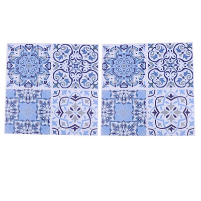 

Moroccan Style Geometric Gold Powder Removable Wall Stickers Home Decor