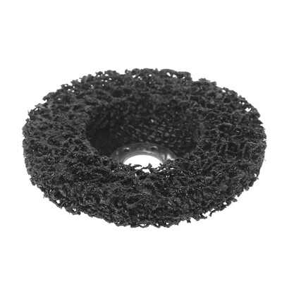 

100mm Poly Strip Disc Abrasive Wheel Paint Rust Removal Clean For Angle Grinder