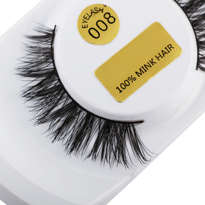 

〖Follure〗3D Lashes Mink Natural Thick False Fake Eyelashes Eye Lashes Makeup Extensions