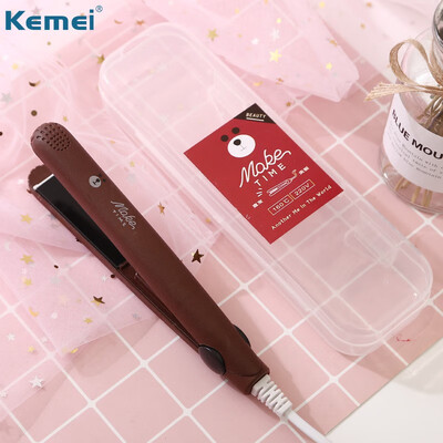 

Mini Steam flat Hair iron hair straightener Curler Straightening steampod Cute Professional Curling Hair irons